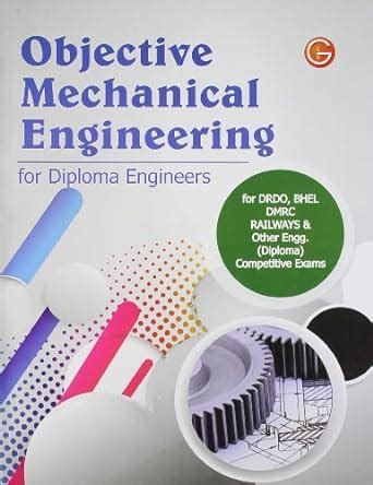 Buy Objective Mechanical Engineering (Diploma) Competitive Exams Book ...