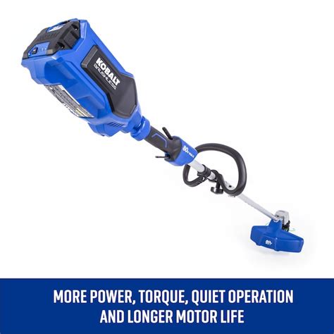 Kobalt 80-volt 16-in Straight Shaft Battery String Trimmer 2.5 Ah ...