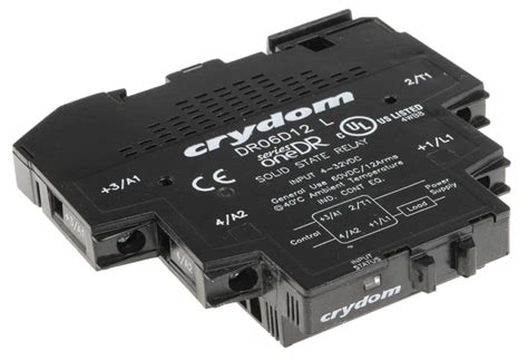 DR06D12 Sensata / Crydom | Sensata Crydom Solid State Interface Relay ...