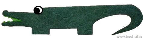 Paper Crocodile Craft