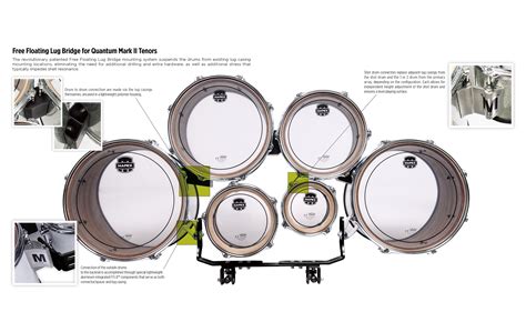 QUANTUM MARK II Tenor Drums - mapex