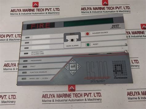 Autronica Bs 100 Fire Alarm Control Panel 230V~ 1A 50Hz – Aeliya Marine ...
