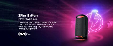 Sony New SRS-XV500 Wireless Portable Bluetooth Karaoke Party Speaker ...