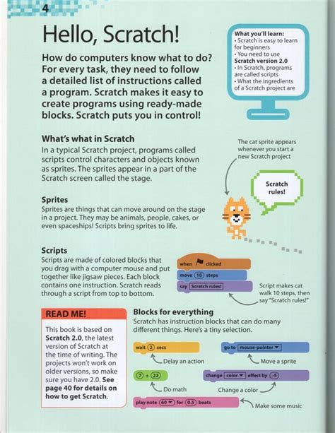 Image result for Scratch Programming Workbook