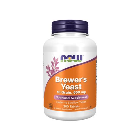 Now Brewers Yeast Nutritional Supplement