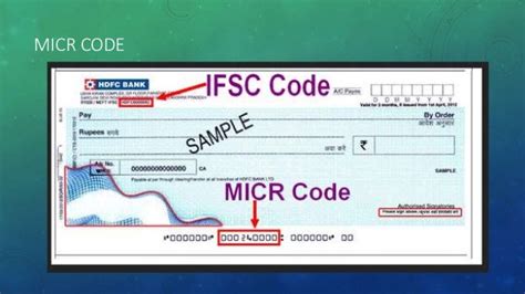 Image result for MICR Code On Cheque