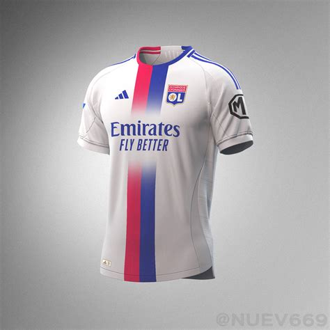 Lyon 2024/25 Adidas Home, Away & Third Kits LEAKED