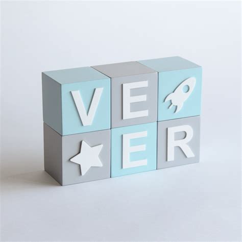 Name Blocks - Modern – The Tiny Trove