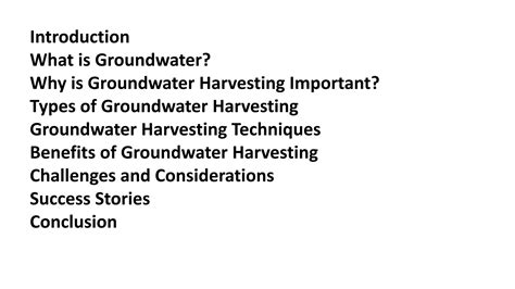 Ground Water Harvesting.pptx