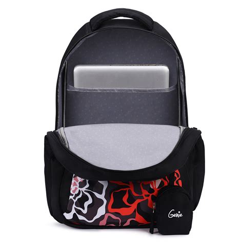 Buy Genie Evelyn 19 Inch 36L Black School Backpack Online