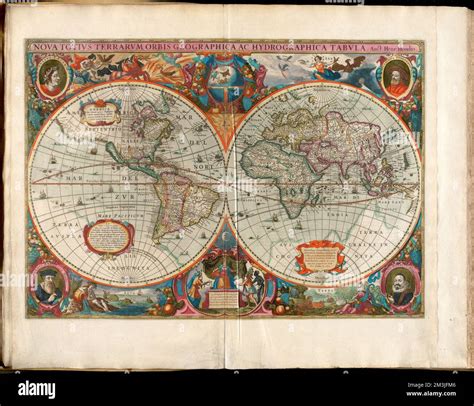 Nova totivs terrarvm orbis geographica ac hydrographica tabvla , World ...