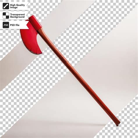 Psd axe on transparent background with editable mask layer | Premium AI ...