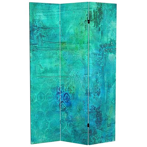 Red Lantern 3 -Panel Printed canvas Fabric Folding Contemporary/Modern ...