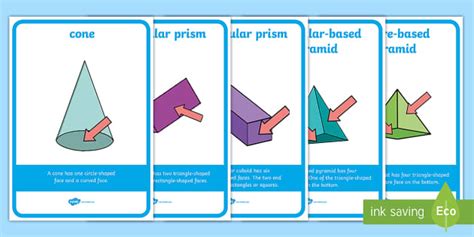 2D Shapes on the Surface of 3D Shapes Display Posters