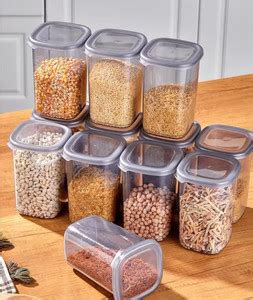 Dipzon villa Plastic Grocery Container - 1200 ml Price in India - Buy ...