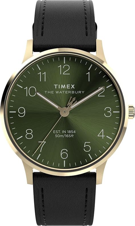 TIMEX Waterbury Men Green Round Dial Analog Watch - TW2W75900UJ - Price ...