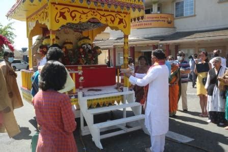 Rath Yatra celebrated at Fremont Hindu Temple in USA
