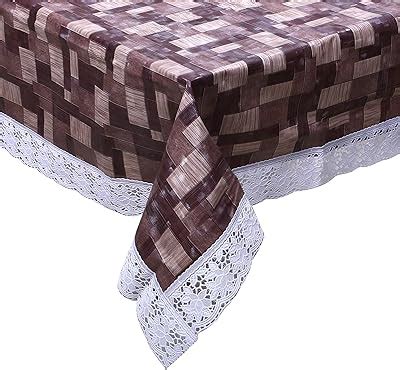 Buy Kuber Industries PVC Checkered Design 6 Seater Dining Table Cover ...