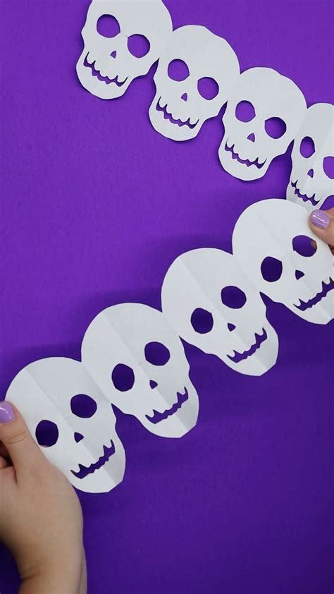 Image result for Skeleton Paper Chain Craft