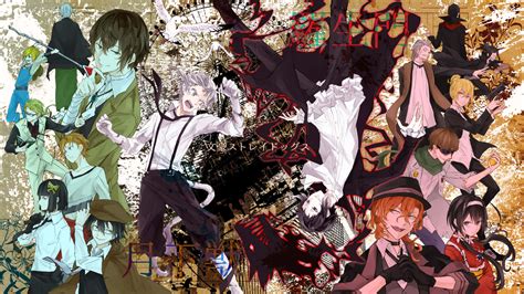Download Bungou Stray Dogs Characters Wallpaper | Wallpapers.com