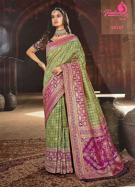 VRINDAVAN VOL-47 BY VRINDAVAN 10281 TO 10289 SERIES DESIGNER BEAUTIFUL ...