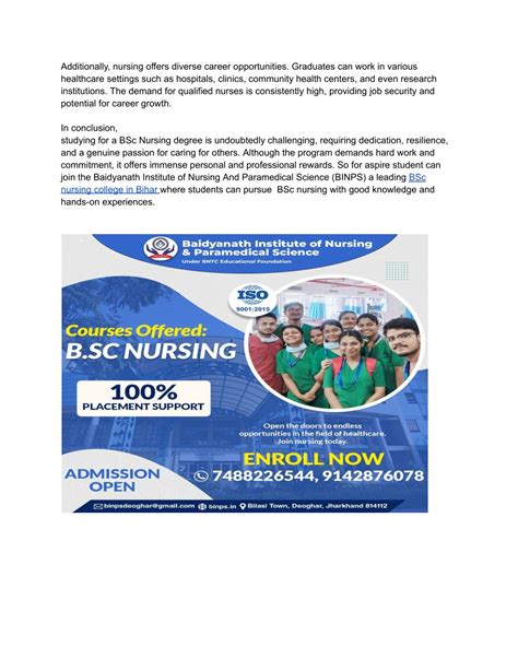 PPT - Is BSc nursing hard to study? PowerPoint Presentation, free ...
