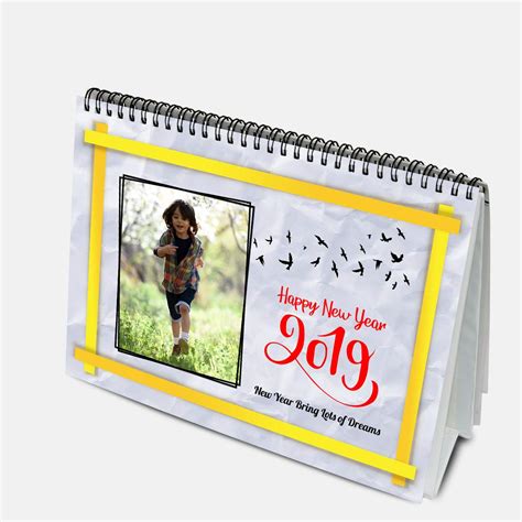 Personalized Photo and Quotes Desk Calendar : Amazon.in: Office Products