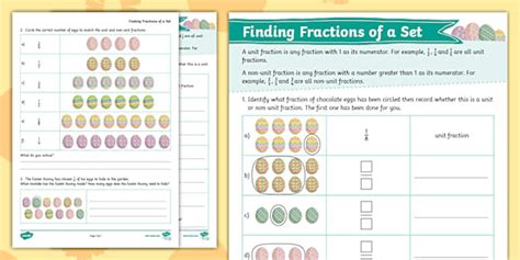 Finding Fractions of a Set - Twinkl - KS2