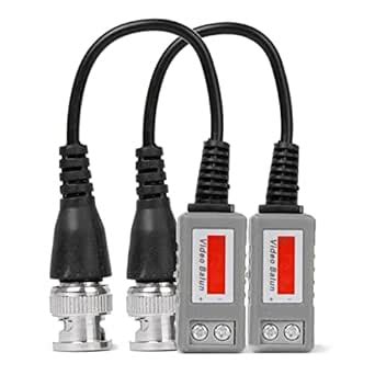 Pinakine® Twisted Bnc Cctv Video Balun Passive Transceivers Utp Balun ...