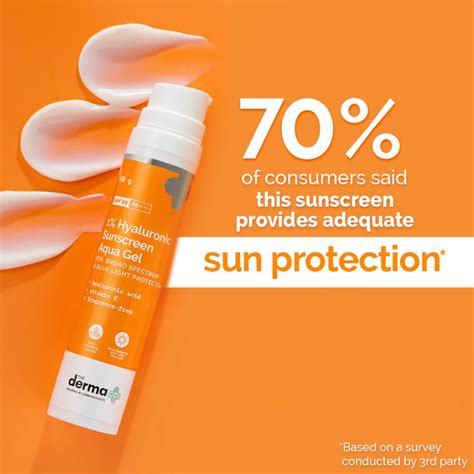 Protect Your Skin with dermaco 1% Hyaluronic Sunscreen Aqua Gel - 50g ...
