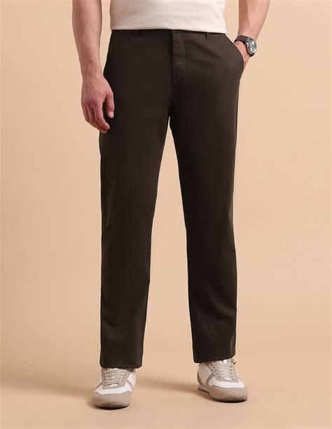 Satin Slim Fit Trousers – U.S. Polo Assn. India