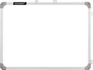 Eduway 3X4 ft. Non Magnetic Glossy Marker Board Surface and Back Side ...