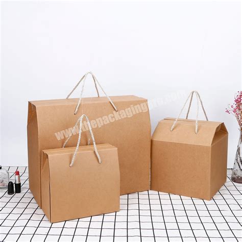 Hand Carry Paper Box Packaging Design 的图像结果