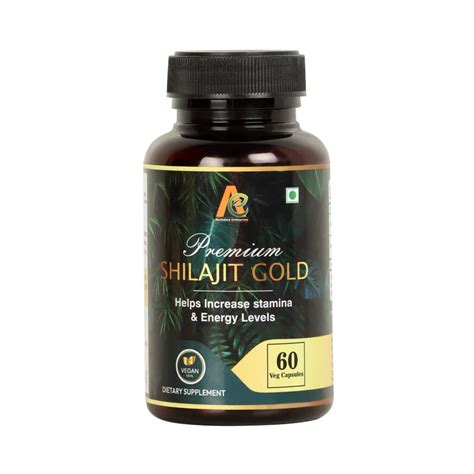 Shilajit Gold Capsules, 60 Count, 100% Pure Shilajit Extract : Amazon ...