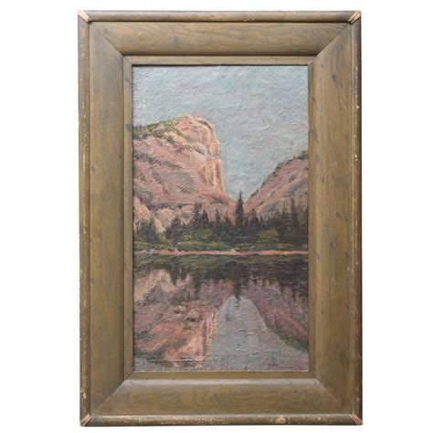 Painting of Yosemite, 1896 at 1stDibs