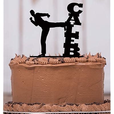 Buy Karate Cake Topper with Keepsake Base, Karate Decor, Cake Topper ...
