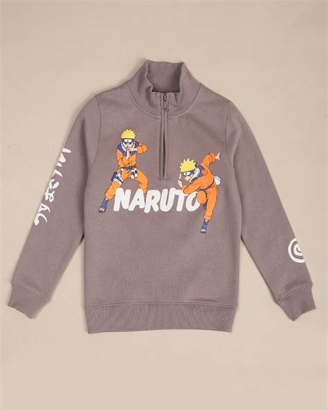 Naruto Printed Sweatshirt For Boys – Kidsville