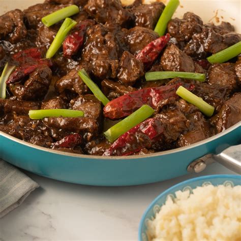 Hot and Spicy Beef ⋆ Deb's Daily Dish