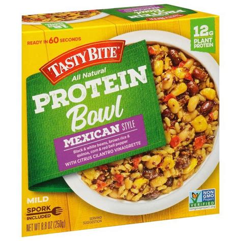 Tasty Bite - Mexican Protein Bowl, 8.8oz Pack Of 6 - Walmart.com