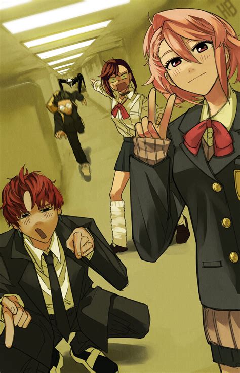 ayase momo, takakura ken, shiratori aira, and jin enjoji (dandadan and ...