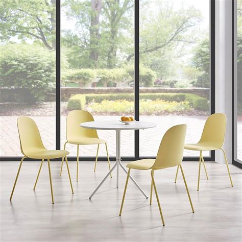 Xdeco Minimalist Industrial Stackable Plastic Dining Chair India | Ubuy