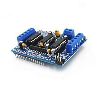 RobboQuad L293D Motor Driver Shield Expansion Board For Arduino ...