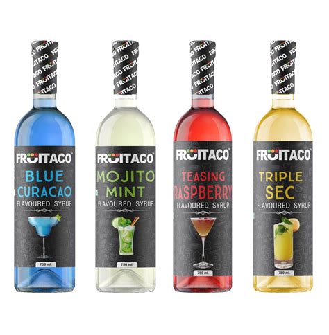 Fruitaco Blue Curacao, Mojito Mint, Raspberry, Triple Sec Syrup ...