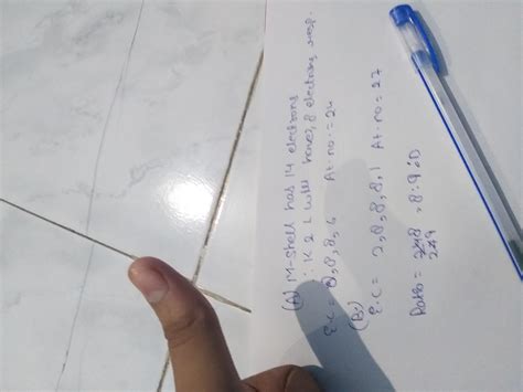 Two elements A and B have 14 and 9 electrons in M- and n-shells ...