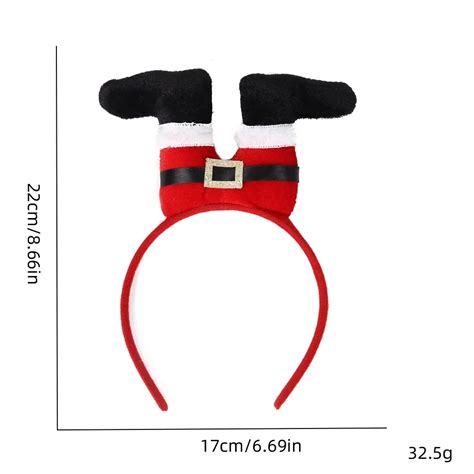 Novogodisnji ukras Rajf za kosu Deda Mraz - Mob-Shop