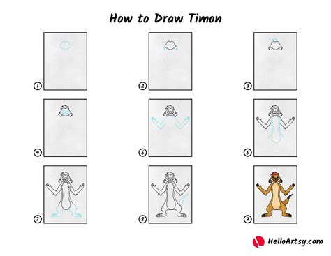 Image result for Timon Drawing