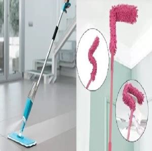 QinPin Floor Cleaning Standing Spray Mop 360 Rotation & Multipurpose ...