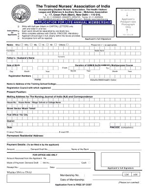 How To Check Tnai Membership Number - Fill Online, Printable, Fillable ...
