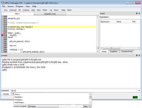 Image result for GDB Debugger GUI
