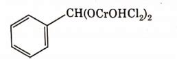 The intermediate compound 'X' in the following chemical reaction is